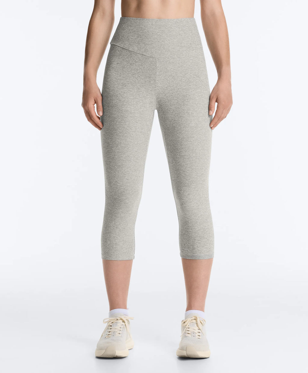 Legging corsaire high rise Comfortlux 40 cm effet chiné