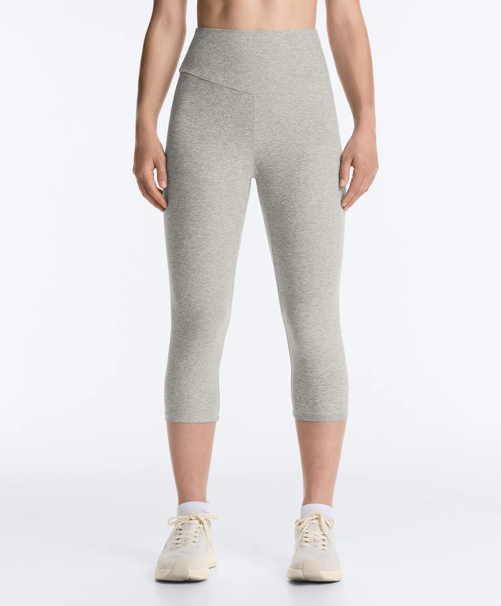Legging corsaire high rise Comfortlux 40 cm effet chiné